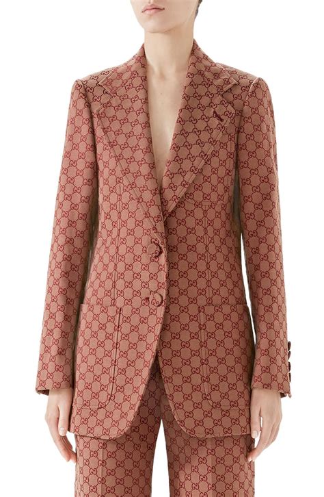 red and black gucci blazer|Gucci ladies blazer.